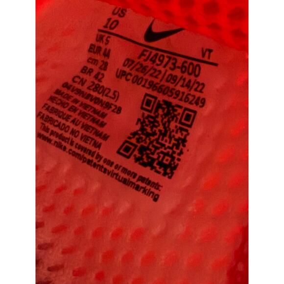 EUC Pink Cookies Nike Air Presto DB Doerbecher Freestyle sneakers womens sz 10 - Picture 10 of 12